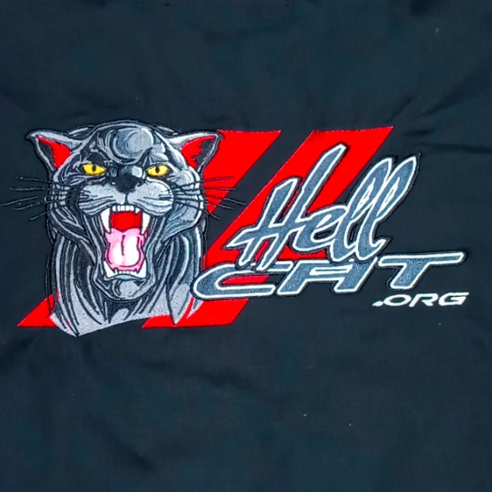 Dickies "Hell Cat" Embroidered Work Shirt - Picture 4 of 7